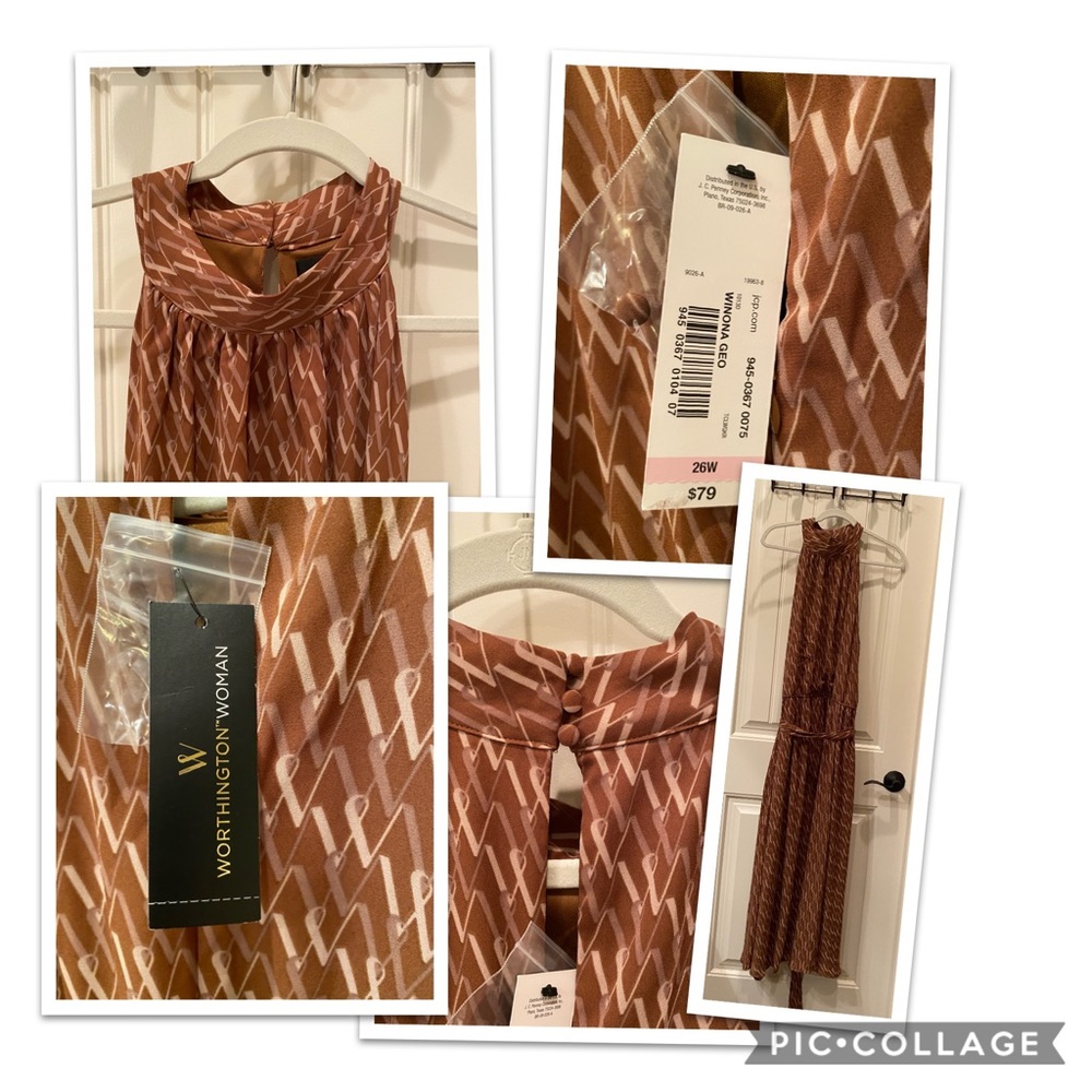 Midi halter dress